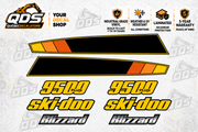 Ski-Doo Blizzard 9500 Plus 1979 Snowmobile Decal Kit | Aftermarket