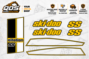 Ski-Doo Citation SS 1980 Snowmobile Decal Kit | Aftermarket