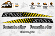 Ski-Doo Formula Plus 1985 Snowmobile Decal Kit | Aftermarket