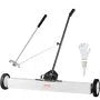 VEVOR 36-Inch Magnetic Sweeper with Telescopic Pickup Tool