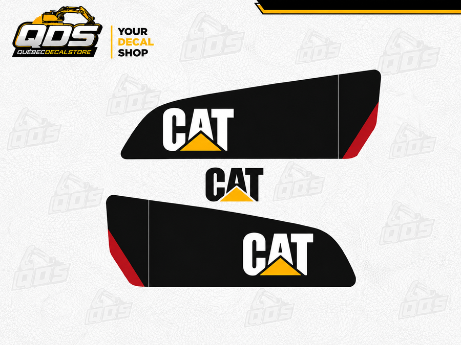 طقم ملصقات بديل لرافعة شوكية Caterpillar DP40
