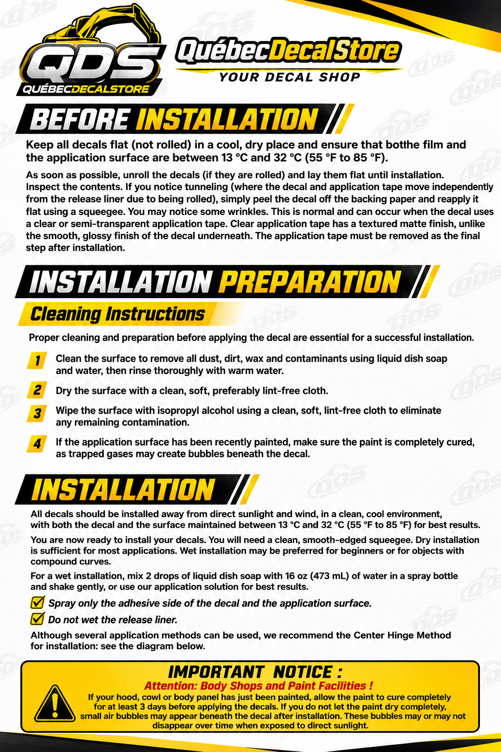 KIT COMPLET POUR NIVELEUSE JOHN DEERE 870GP Decal Kit / Kit Complet de Décalcomanies