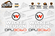 Kit adesivi per Wacker Neuson DPU3060